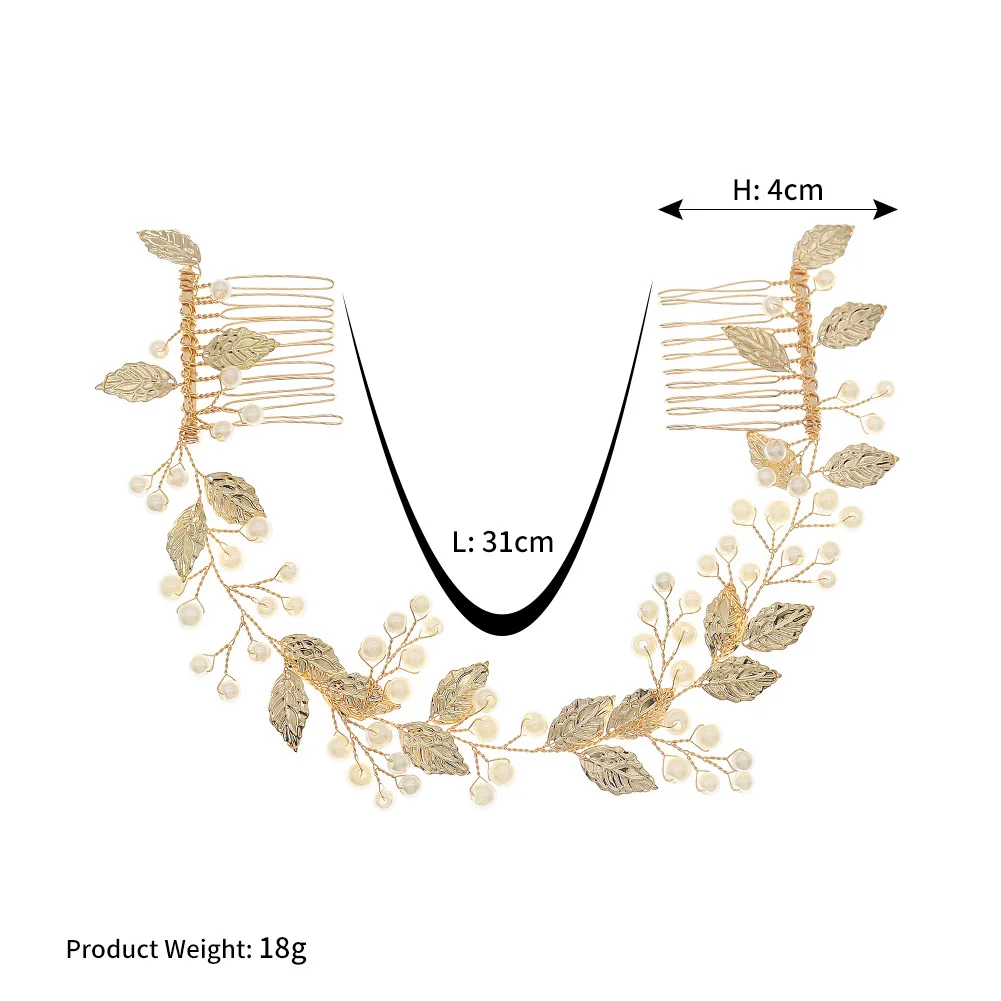 Luxurious Delicate Flower Hairband Pearl and Rhinestone Tiara Hair Accessory Bridal Wedding Party Headpieces As Gifts