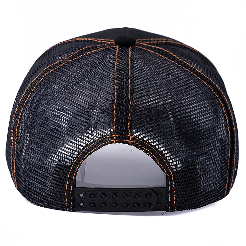 Hot Sale Unisex Summer Fishing Cap Breathable Mesh Trucker Hat Men Women Big Fish Fisherman Sports Snapback Hat Outdoor Cap