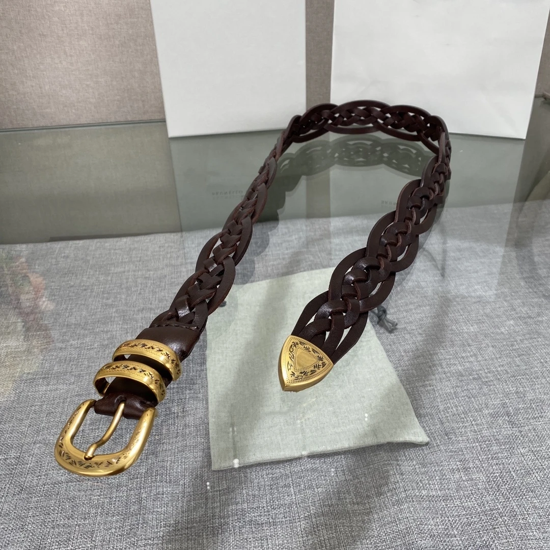 High Quality Cowhide Unisex Luxury Goods Designer Men's Woman Ceinture 2024 Pattern Needle Buckle Belt With Use Hand Wovens 30MM