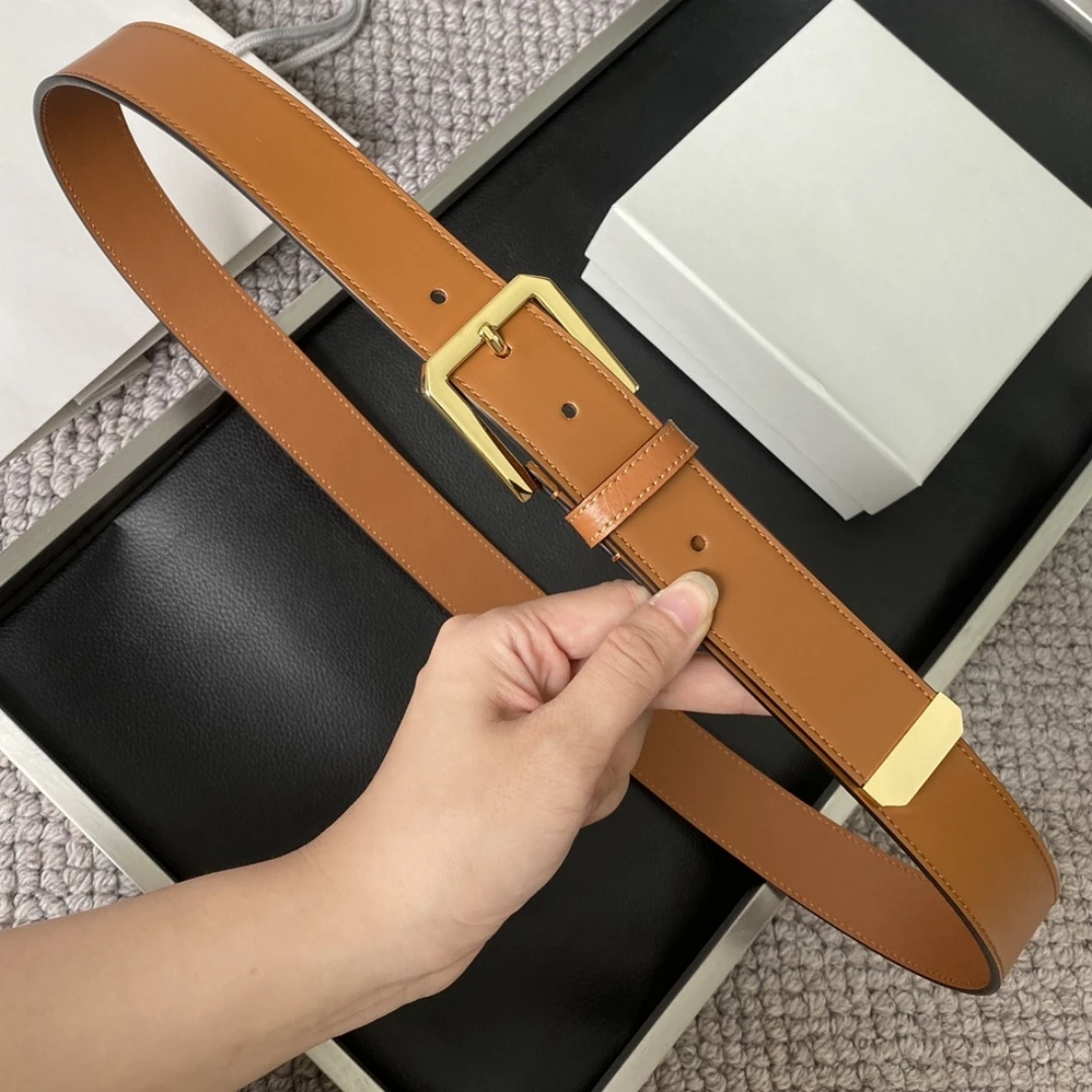 High Quality Cowhide Unisex Luxury Goods Designer Men's Woman Ceinture 2024 Pattern Needle Buckle Belt With Use Hand Wovens 30MM