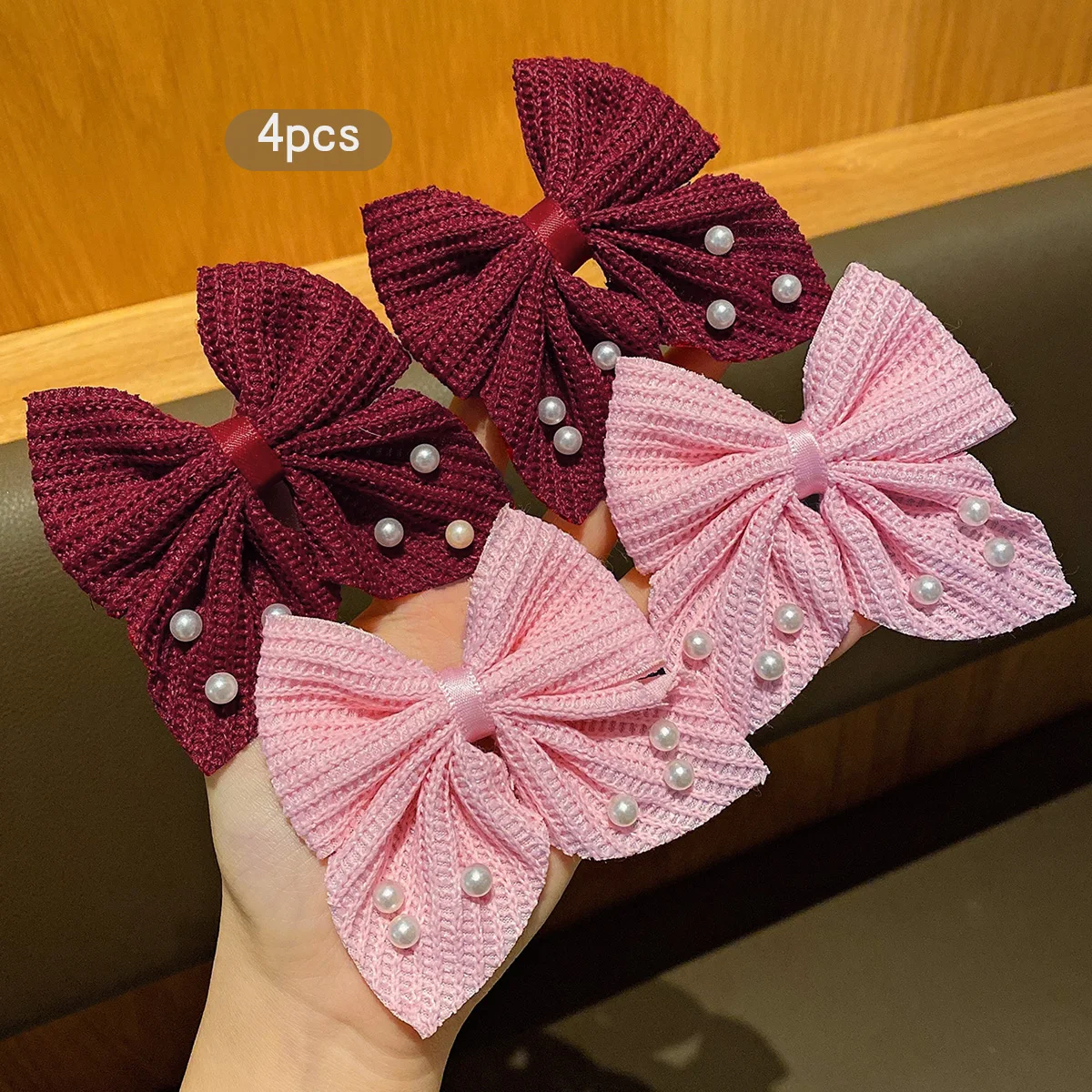 4 fashionable bow hair clips suitable for daily use