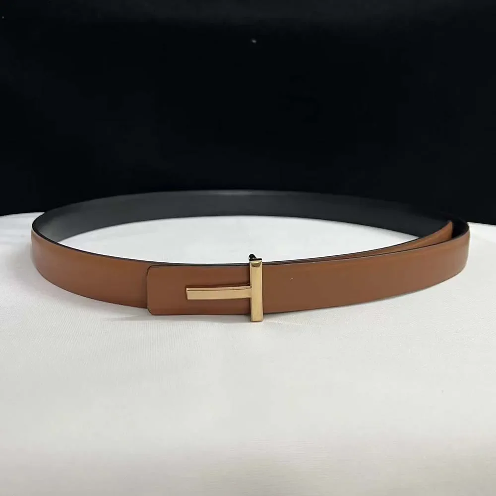 High Quality 25mm Women Belt Luxury Brand Designer famous Leather Belts for women Jeans Strap ladies Metal Buckle dress belt
