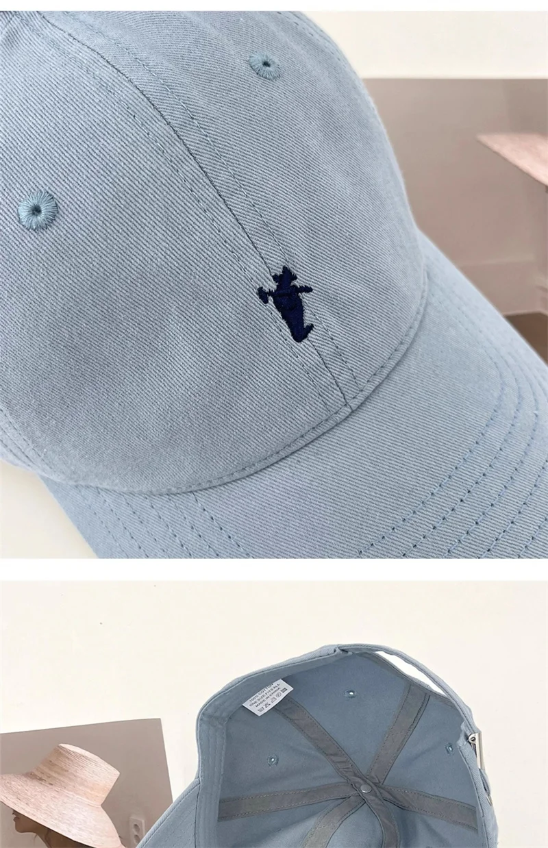 Unisex Summer Baseball Cap Men Women Cotton Hats Simple Farmer Embroidery Cap Casual Sunshade Caps Adjustable Soft Sports Hat
