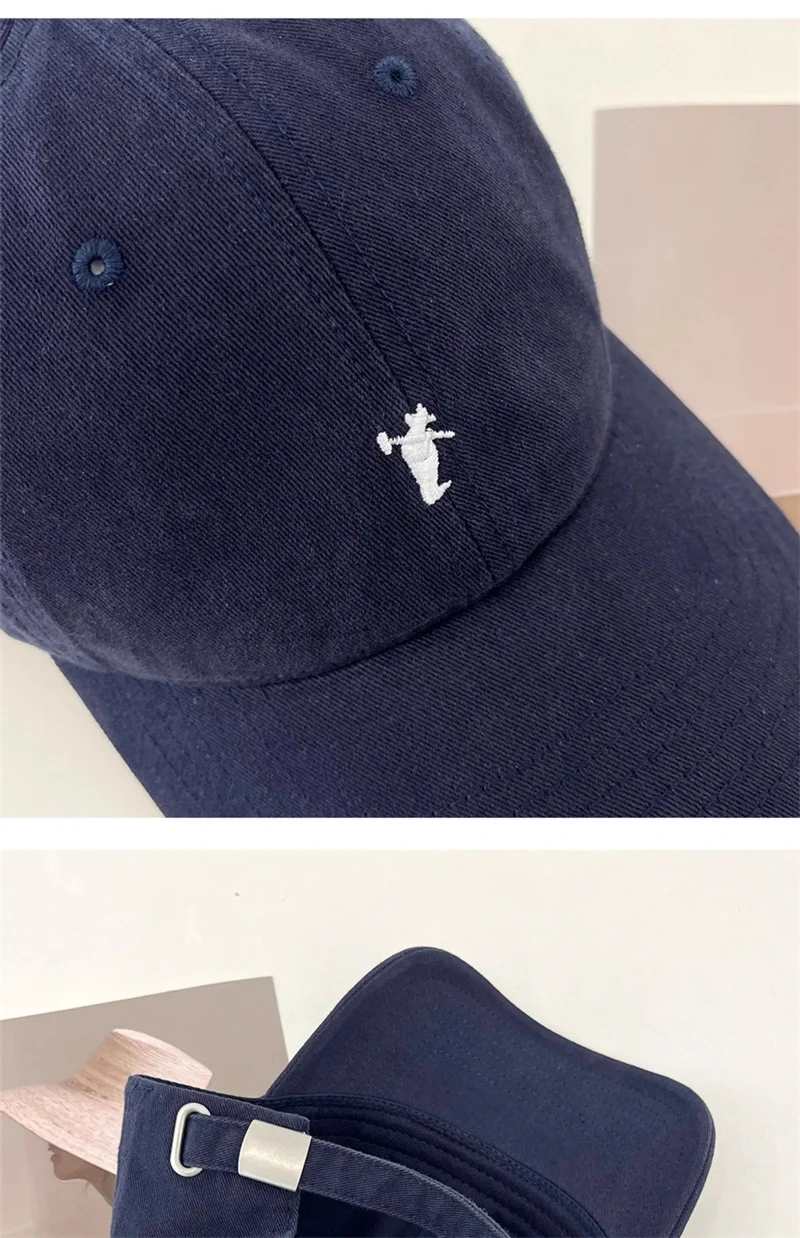 Unisex Summer Baseball Cap Men Women Cotton Hats Simple Farmer Embroidery Cap Casual Sunshade Caps Adjustable Soft Sports Hat