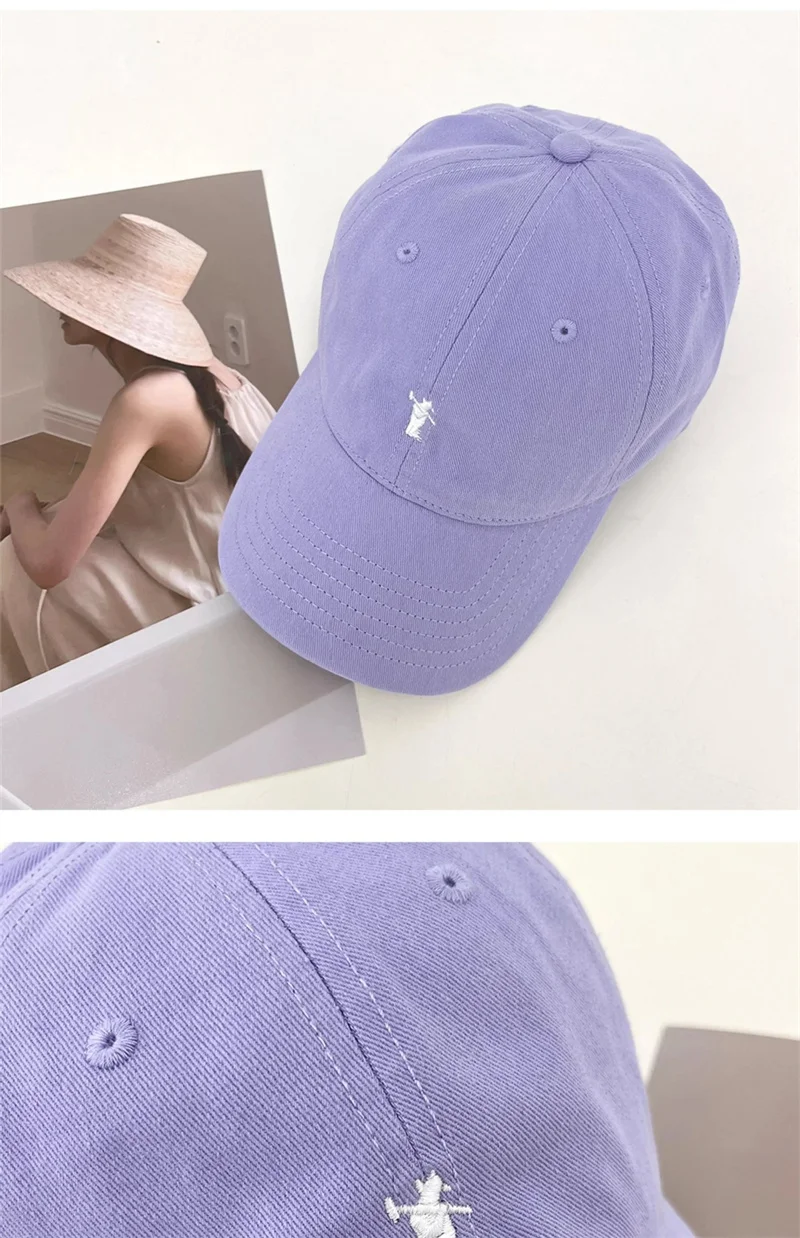 Unisex Summer Baseball Cap Men Women Cotton Hats Simple Farmer Embroidery Cap Casual Sunshade Caps Adjustable Soft Sports Hat
