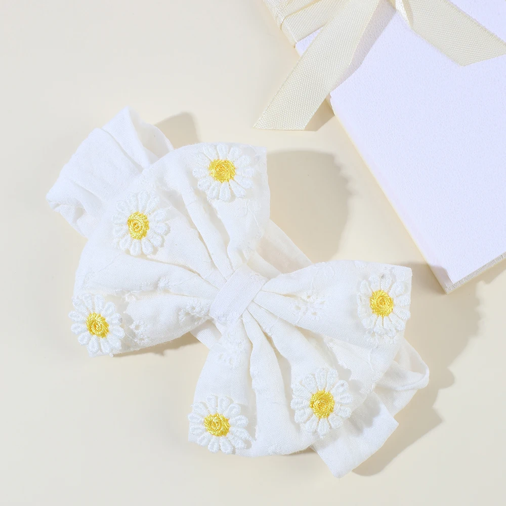 Wide Elastic Headband Soft Non-slip Breathable Head Bands Big Bow Headwrap For Baby Girls Children's Bath Hair Band Accessories