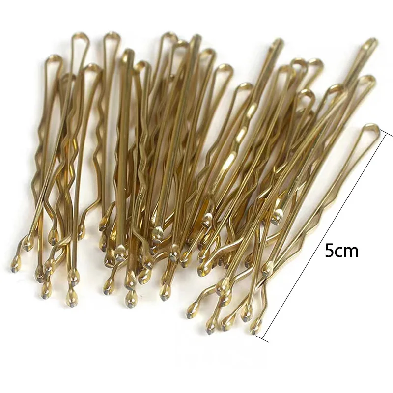 24PCS Black Paintless Color Retention Simple One Word Clip Basic Practical Hair Clip Wire Liu Hair Clip Hair Accessories Hair Ca