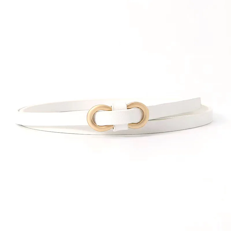 Korean small Thin belt for girls decorative dress versatile women's belt with sweater skirt