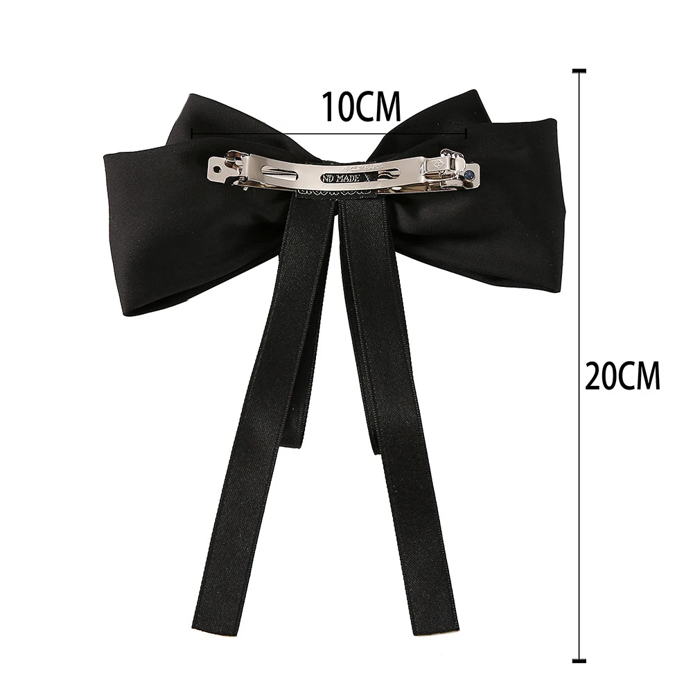 Fashion Spring Ribbons Bows Hair Clips Claw Hairpins For Women Girls Lady Headwear Barrettes Korean Ponytail Hair Accessories