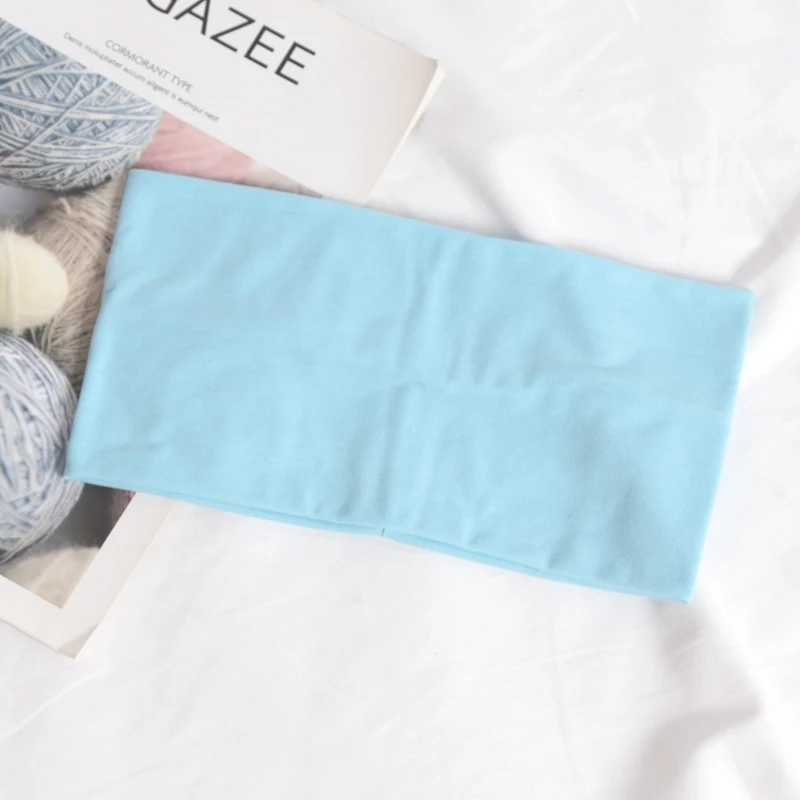 1PC Korean Elastic Headband Running Wide Hair Bands for Women and Men Sport Yoga Hairband Soft Girls Wash Face Makeup Headwrap