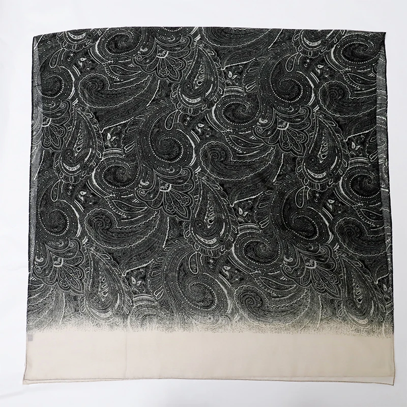 2025 Bohemia Paisley Luxury Designer Ladies Women Scarf Female Ventilate Cotton Linen Shawl Four Seasons Muslim Hijab 90*180cm