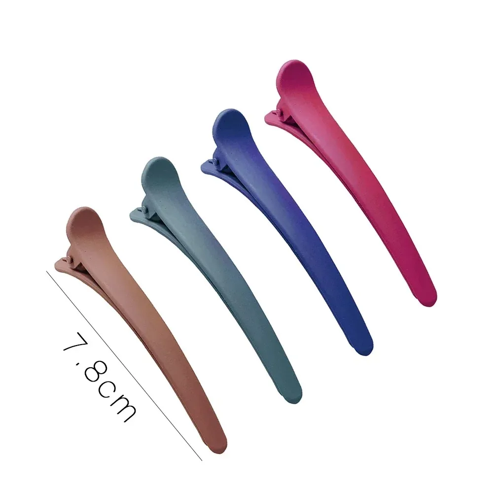 12 PCS Hair Clips for Styling Sectioning 3.1 Inch Matte Alligator Hair Clips Hair Barrettes No Crease Duck Girls Hair Accessorie
