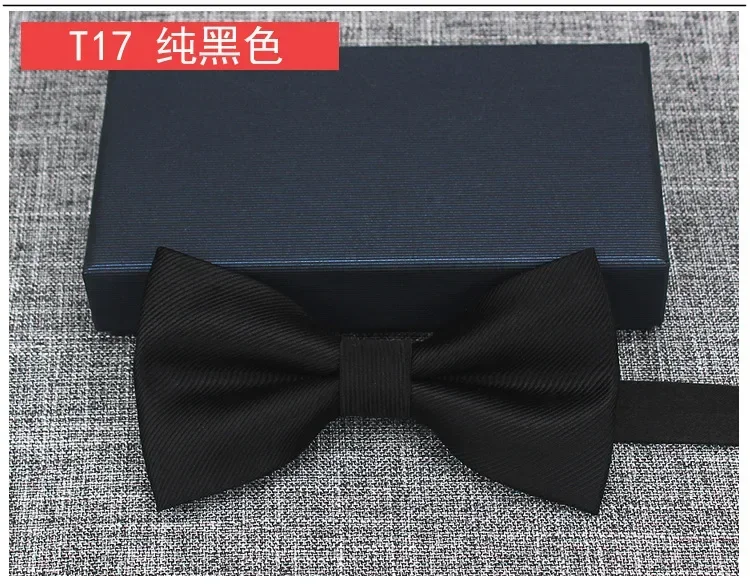 Black Red Fashion Bowties Groom Men Formal Colourful Cravat Green Marriage Butterfly Wedding Bow tie Satin Plaids
