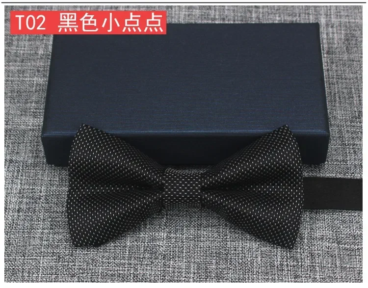 Black Red Fashion Bowties Groom Men Formal Colourful Cravat Green Marriage Butterfly Wedding Bow tie Satin Plaids