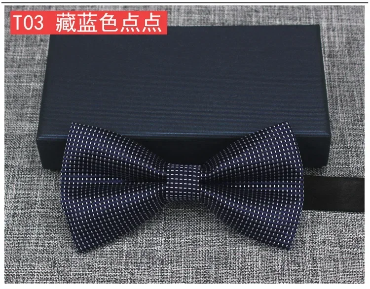 Black Red Fashion Bowties Groom Men Formal Colourful Cravat Green Marriage Butterfly Wedding Bow tie Satin Plaids