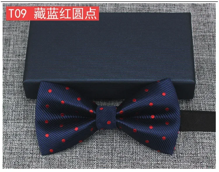 Black Red Fashion Bowties Groom Men Formal Colourful Cravat Green Marriage Butterfly Wedding Bow tie Satin Plaids