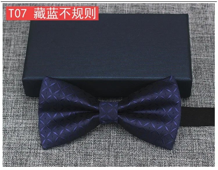 Black Red Fashion Bowties Groom Men Formal Colourful Cravat Green Marriage Butterfly Wedding Bow tie Satin Plaids