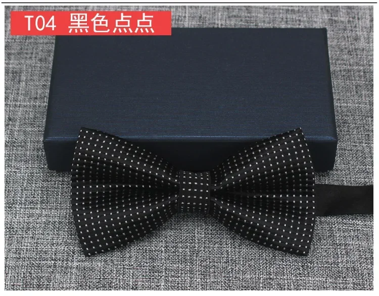 Black Red Fashion Bowties Groom Men Formal Colourful Cravat Green Marriage Butterfly Wedding Bow tie Satin Plaids