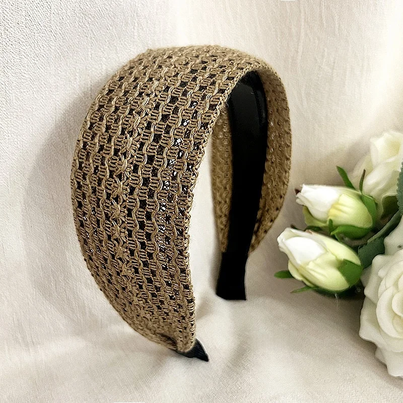 8 Cm Wide-brimmed Headband New Non-slip Headgear with Teeth Face Wash and Makeup Headband Hair Accessories for Women Diademas