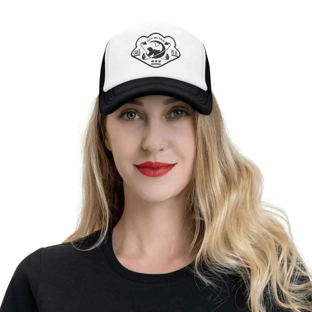 Preppy Grizzco Funny Splatoons Travel Mesh Baseball Caps Women Adult Female Beach Sunscreen Hats Snapback Cap