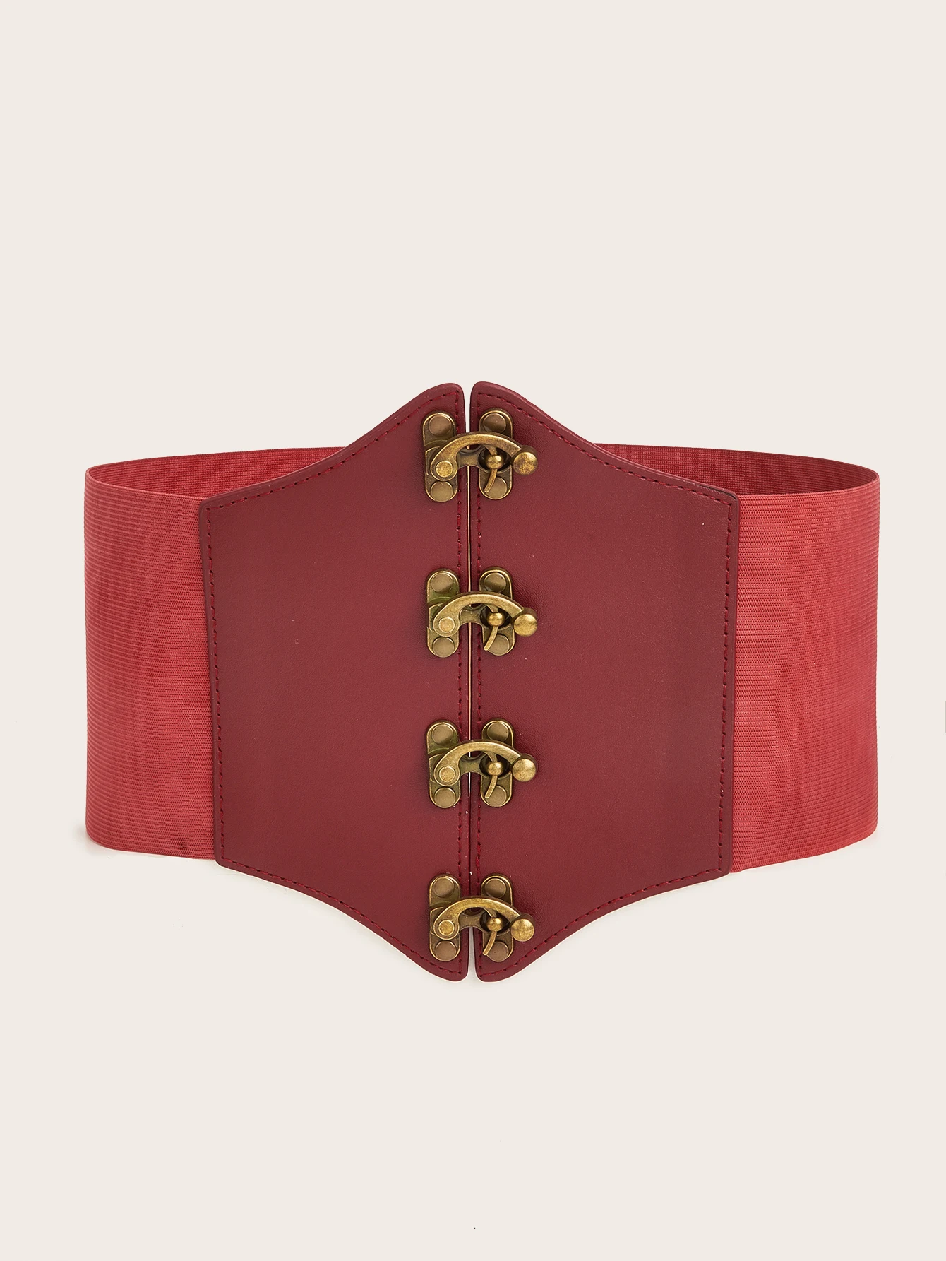 1pcs Multicolor Leopard Print Elastic Lock Waist Corset Fashion Waist Corset Dress Accessories Belt