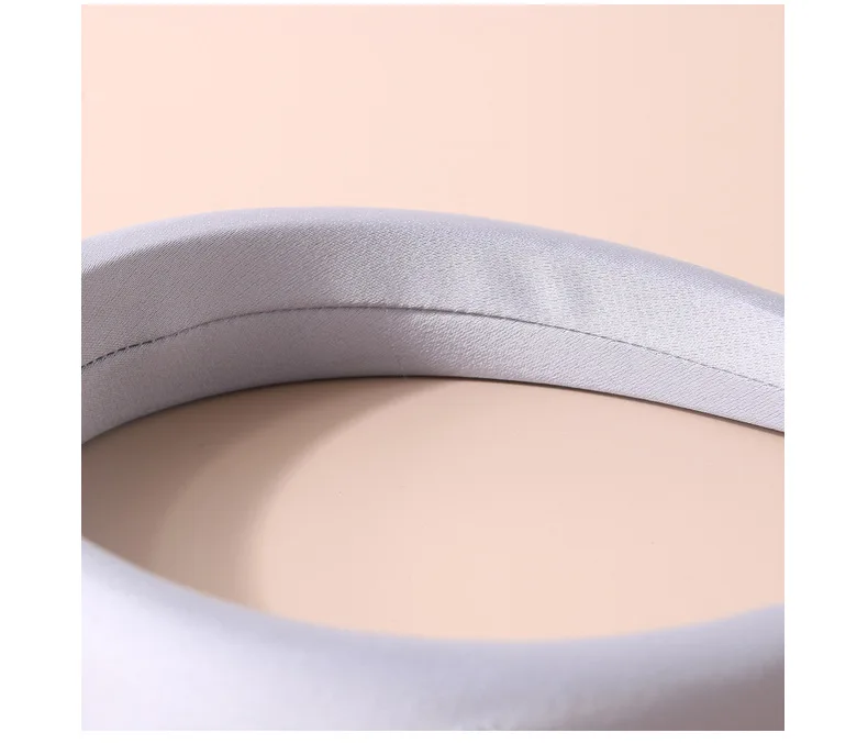 Luxury Rhinestone Sponge Headband for Women High Fluffy Solid Color Hairband Fashion Elegant Hair Accessories Japan/Korean Style