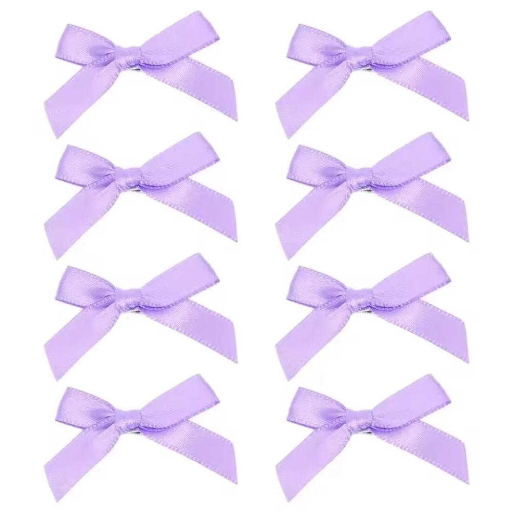 10 PCS Ribbon Bow Hair Clip Sweet Bowknot Cute Korean Girls Female Hairpin Fashion Barrettes Lovely Headwear Hair Grip Bobby Pin
