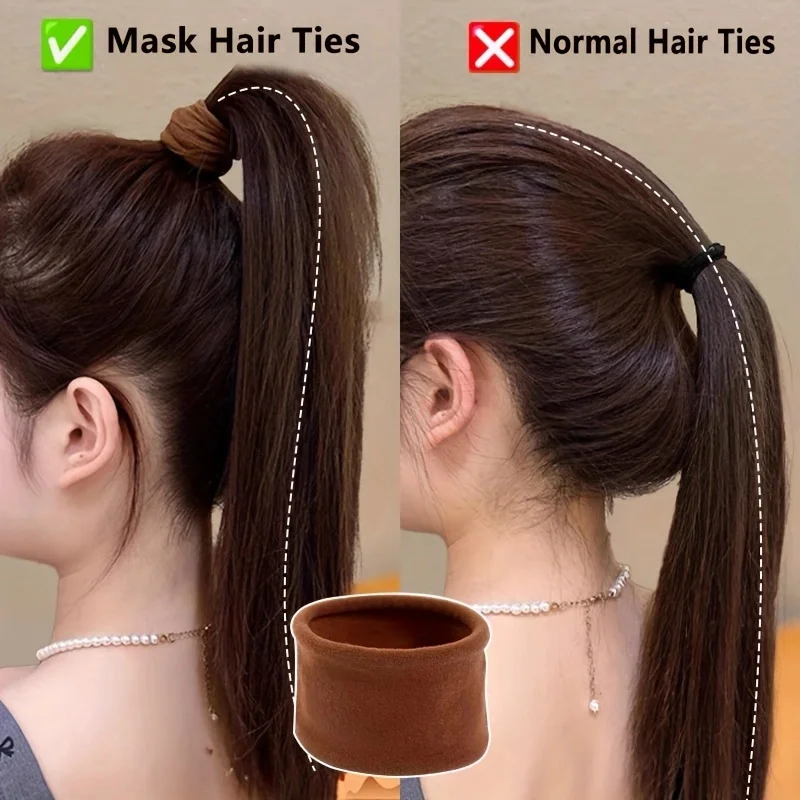 5/10/20Pcs/Set New Women Girls Colorful Nylon Elastic Hair Bands Ponytail Hold Small Hair Tie Rubber Bands Scrunchie Hair Access