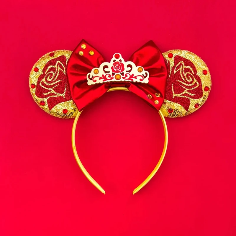 Disney Mrs.Potts and Chip Headbands for Girls Anime Teapot Ears Hair Accessories Women Cartoon Cup HairbandS Kids Belle Headwear
