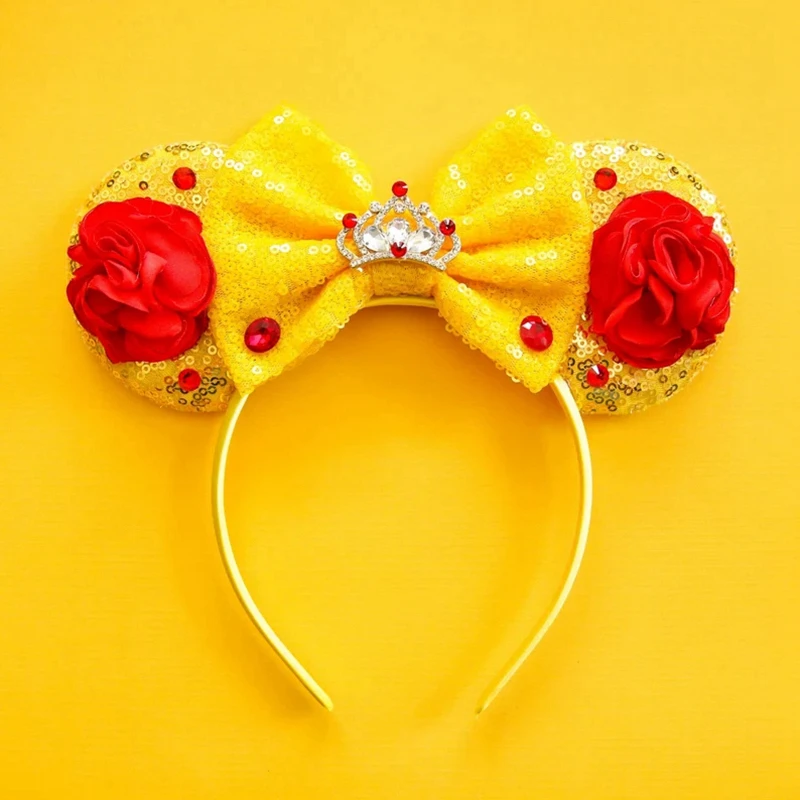Disney Mrs.Potts and Chip Headbands for Girls Anime Teapot Ears Hair Accessories Women Cartoon Cup HairbandS Kids Belle Headwear