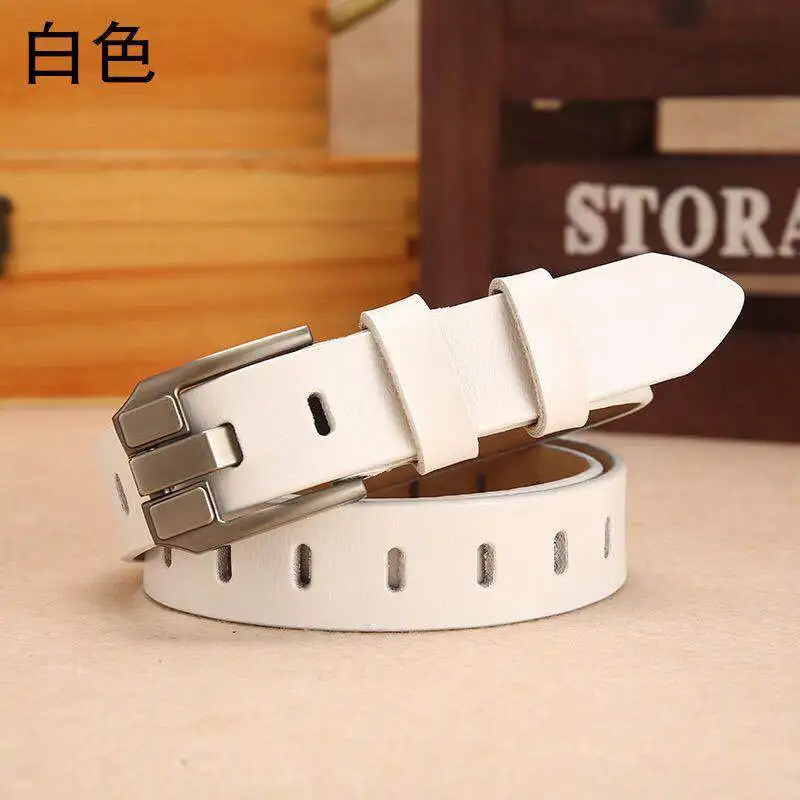Real Leather Belt Wholesale Women Genuine 105 115cm Vintage Pin Buckle Cowhide With Wide Fashion New Design Jeans Many Colors