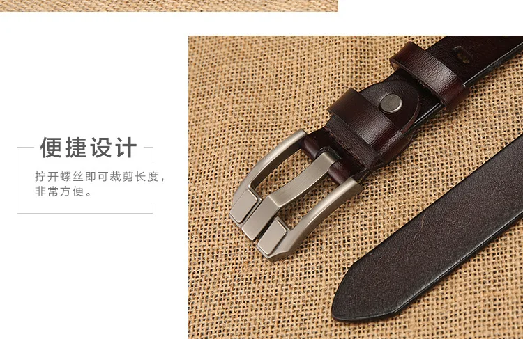Real Leather Belt Wholesale Women Genuine 105 115cm Vintage Pin Buckle Cowhide With Wide Fashion New Design Jeans Many Colors