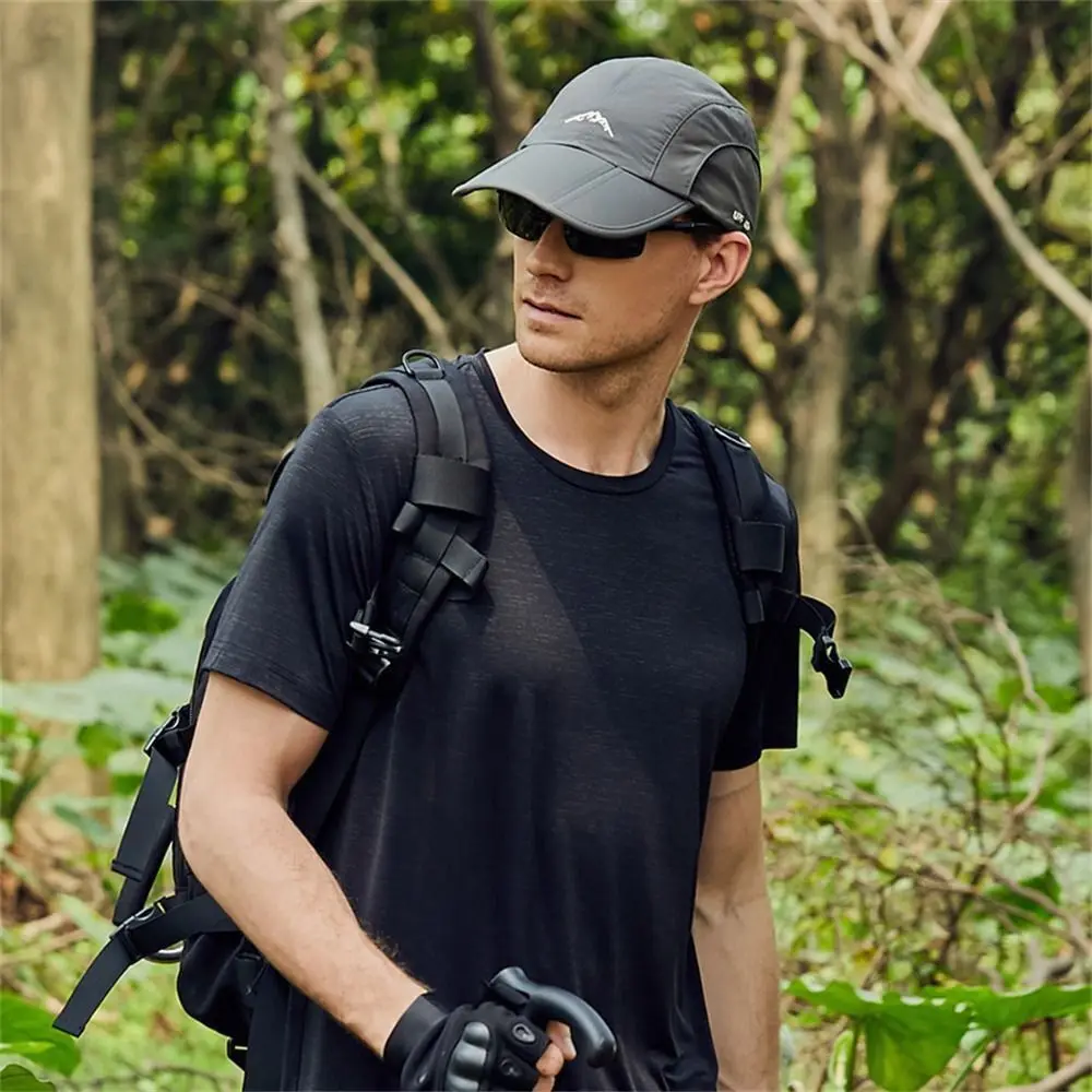 Foldable Outdoor Hat Waterproof Sport Cap Baseball Cap Hiking Mountaineering