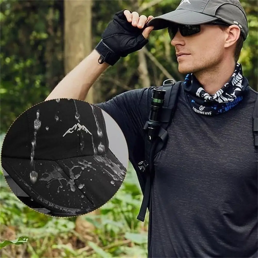 Foldable Outdoor Hat Waterproof Sport Cap Baseball Cap Hiking Mountaineering