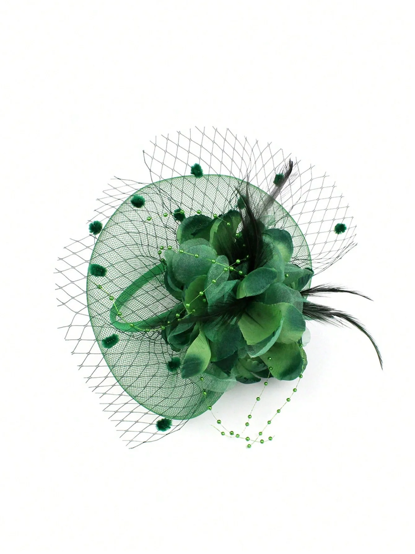 1pc Fascinators Hats For Women Girls Kentucky Derby Flowers Hair Clip Headband Tea Party Cocktail Wedding