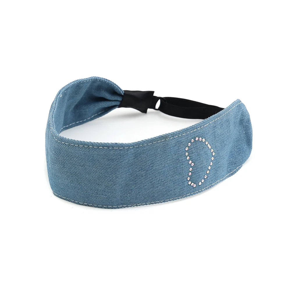 Cotton Ribbon Hairband Cute Hairpins Girls Hair headband Barrettes Solid Clip Kids Headwear Fashion Hot Diamond Love Hair Acces