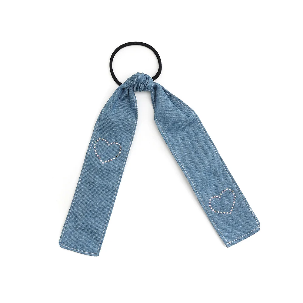 Cotton Ribbon Hairband Cute Hairpins Girls Hair headband Barrettes Solid Clip Kids Headwear Fashion Hot Diamond Love Hair Acces