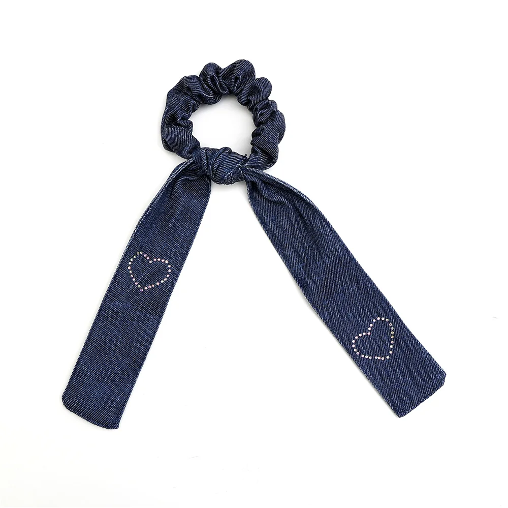 Cotton Ribbon Hairband Cute Hairpins Girls Hair headband Barrettes Solid Clip Kids Headwear Fashion Hot Diamond Love Hair Acces