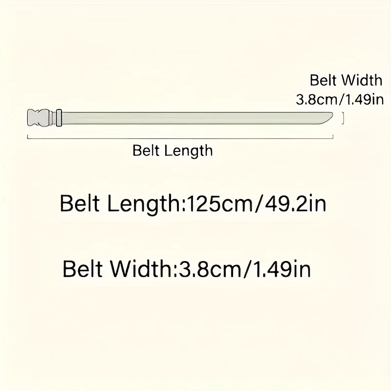 2pcs New Men's Sports Belt Plastic Buckle Nylon Multifunctional Leisure Canvas Waistband Multipurpose Outdoor Belt For Men Women