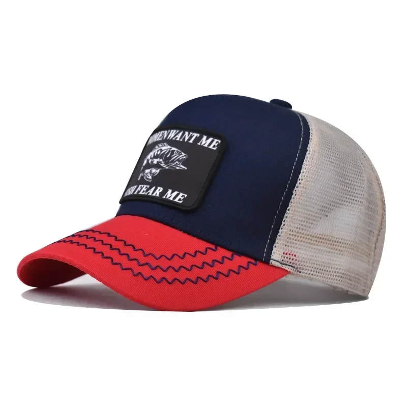 Summer Breathable Quick Drying Fashion Embroidery Baseball Caps Men Women Outdoor Dad Trucker Hat Snapback Hat Gorras Hombre