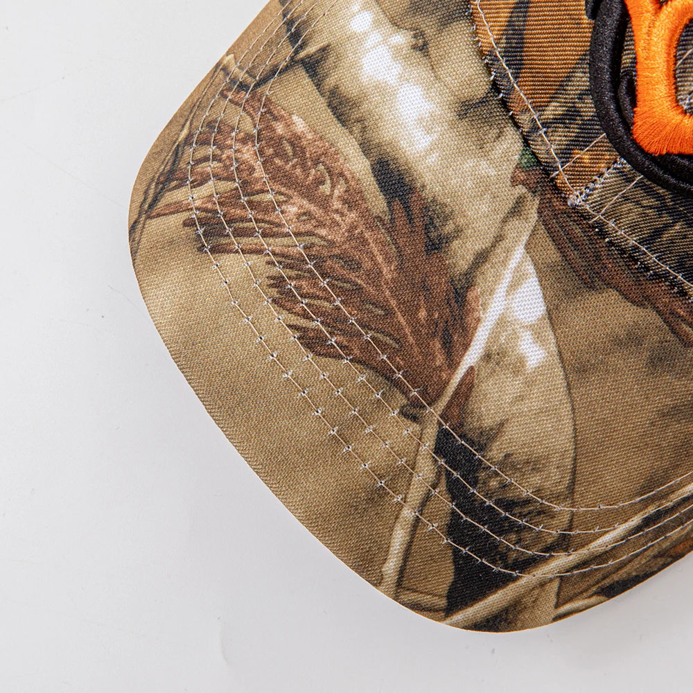 Fashion Horns Embroidery Baseball Caps Men Women Camouflage Tactical Sun Hat Spring Autumn Outdoor Sports Fishing Visors