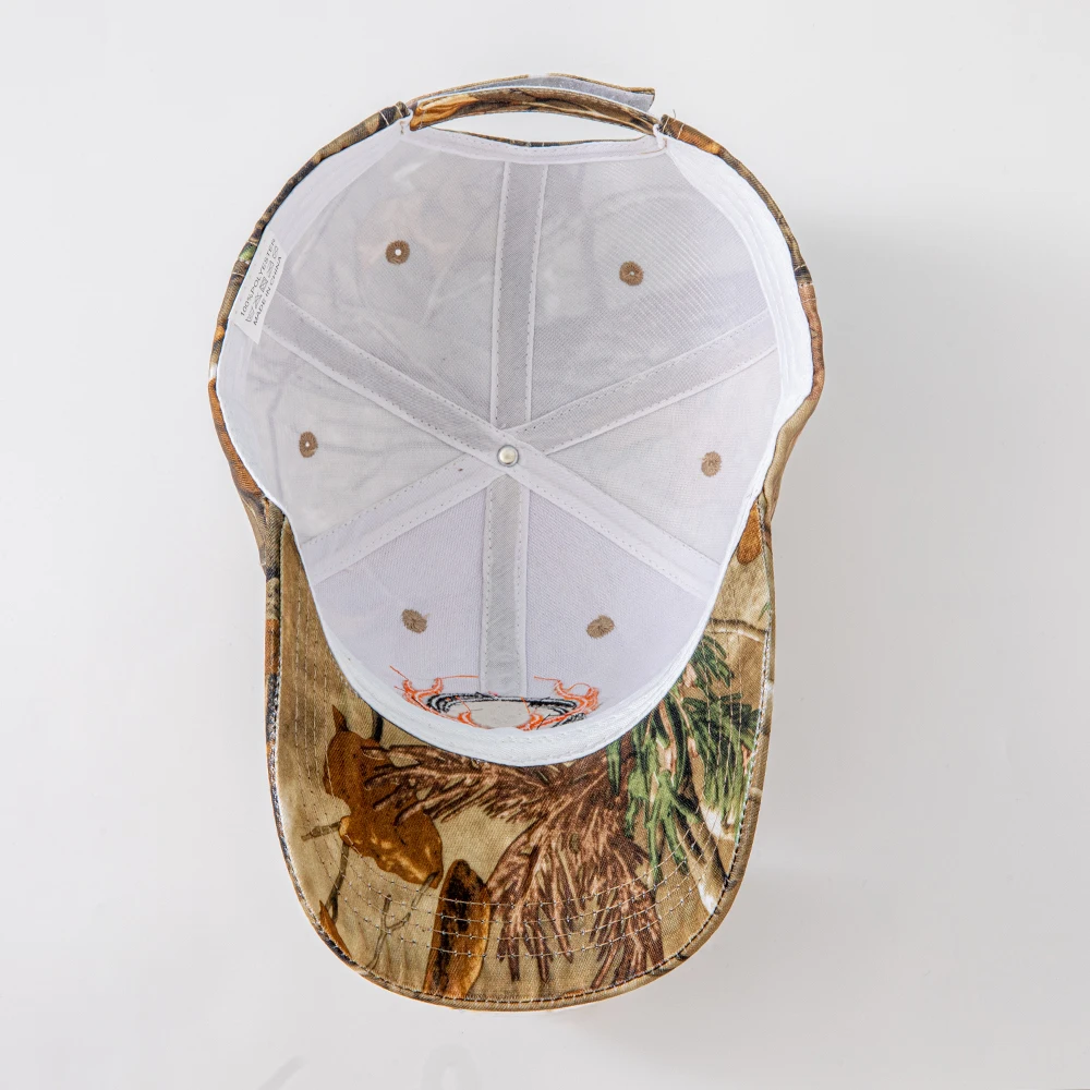 Fashion Horns Embroidery Baseball Caps Men Women Camouflage Tactical Sun Hat Spring Autumn Outdoor Sports Fishing Visors