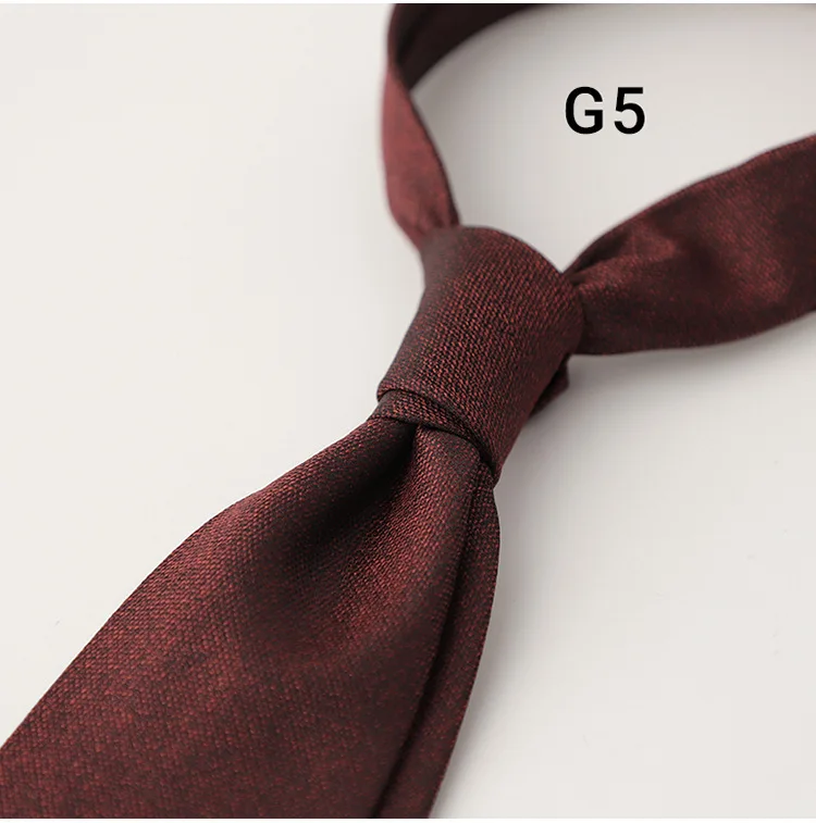 8cm Luxury Silk Neckties Men's Formal Business Ties Paisley Striped Red Navy Neck Tie Handmade Casual Neckwear Skinny Tie Cravat