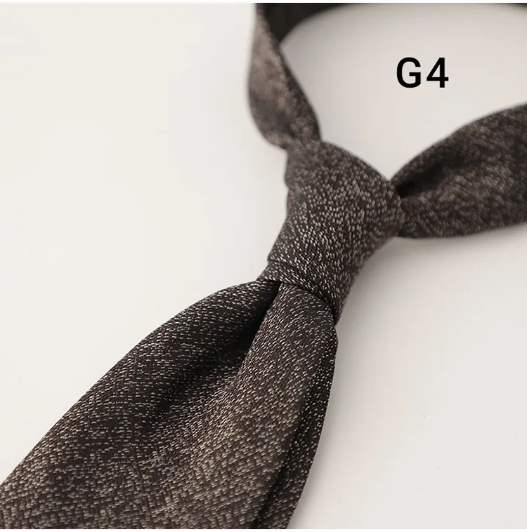 8cm Luxury Silk Neckties Men's Formal Business Ties Paisley Striped Red Navy Neck Tie Handmade Casual Neckwear Skinny Tie Cravat