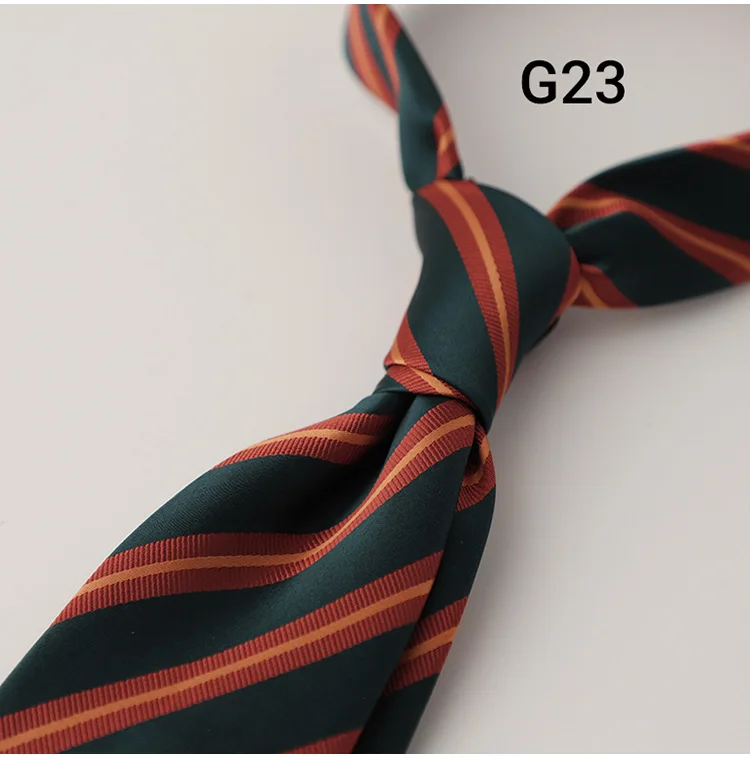 8cm Luxury Silk Neckties Men's Formal Business Ties Paisley Striped Red Navy Neck Tie Handmade Casual Neckwear Skinny Tie Cravat