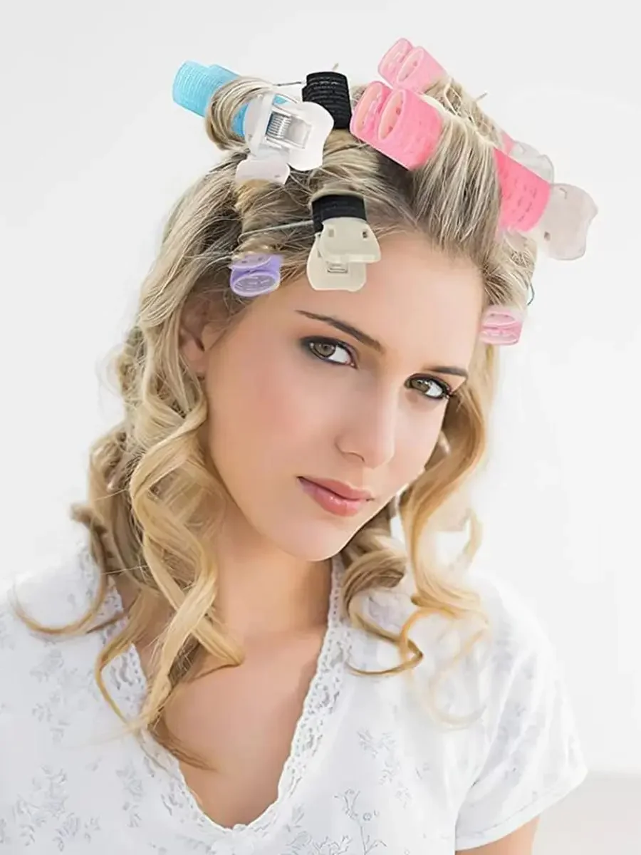 Natural Hair Root Fluffy Clips Hairpin Curly Hair Rollers Culers Bangs Hair Styling Hairs Lazy Korean Styling Hair Accessories