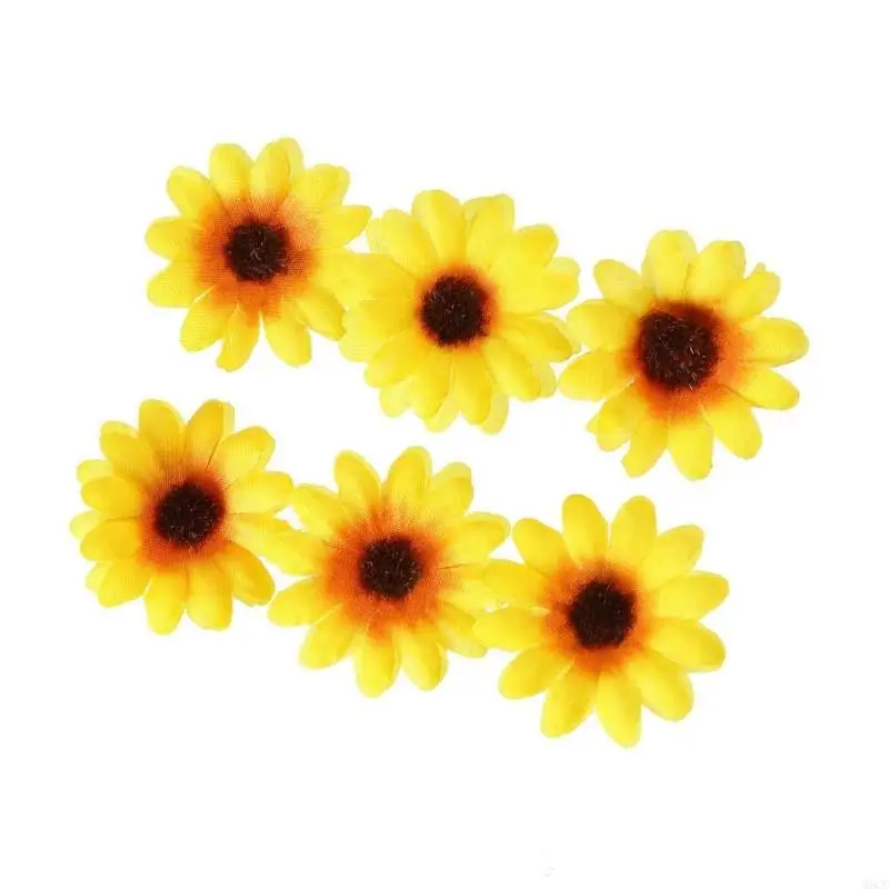 5/6 Sunflower Hair Clips Side Hair Clips Cute - Daisy Flower Butterfly Hair Clips Duck Billed Hair Clips Women's Hair Accessorie