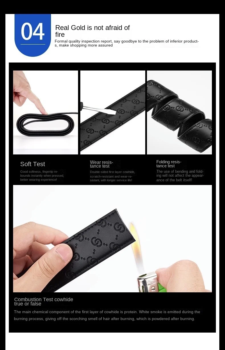 OYIFAN Brand Luxury Men's Belt Click Buckle Ratchet Belt Men Business Casual Automatic Belt Men Fashion Designer Belt