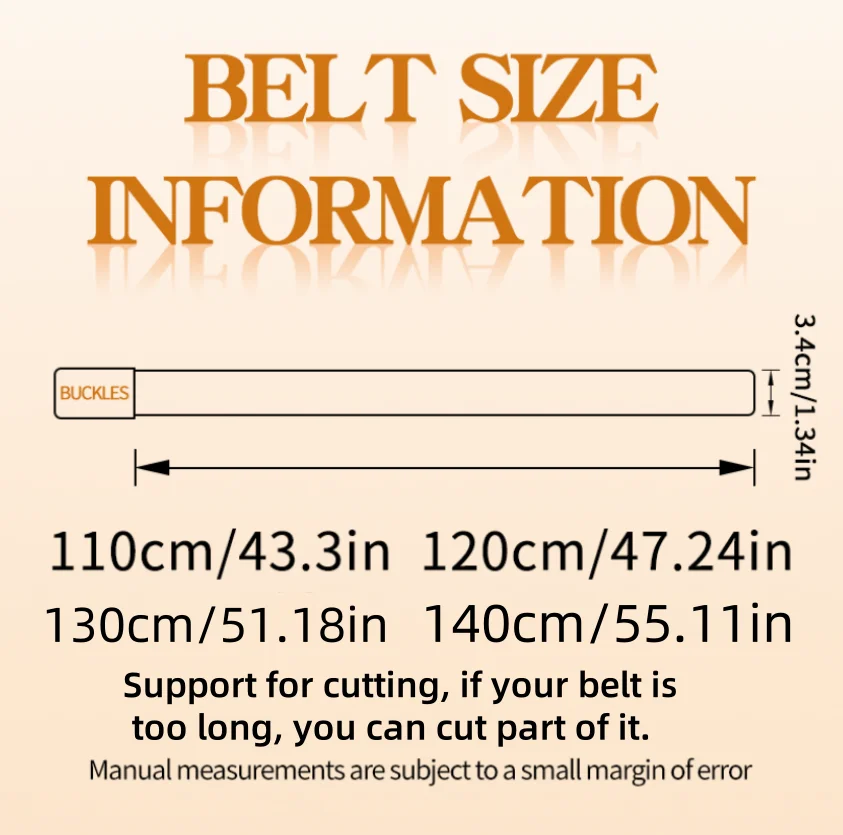 OYIFAN Brand Luxury Men's Belt Click Buckle Ratchet Belt Men Business Casual Automatic Belt Men Fashion Designer Belt