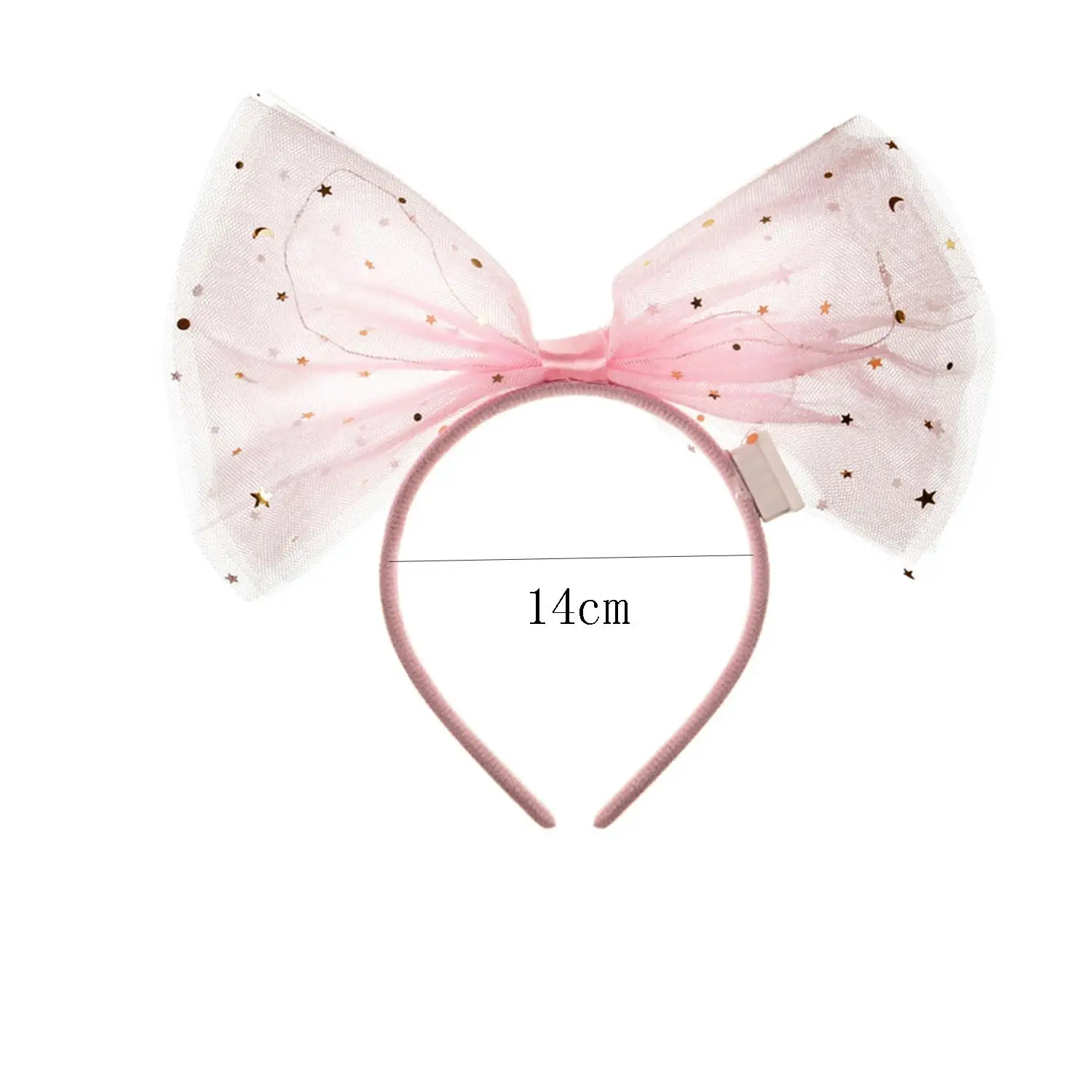 Big Bow Glow Headband LED Light Hairband LED Headpiece Light Up Wreath Headdress Glow Party Hair Accessories Glow in The Dark